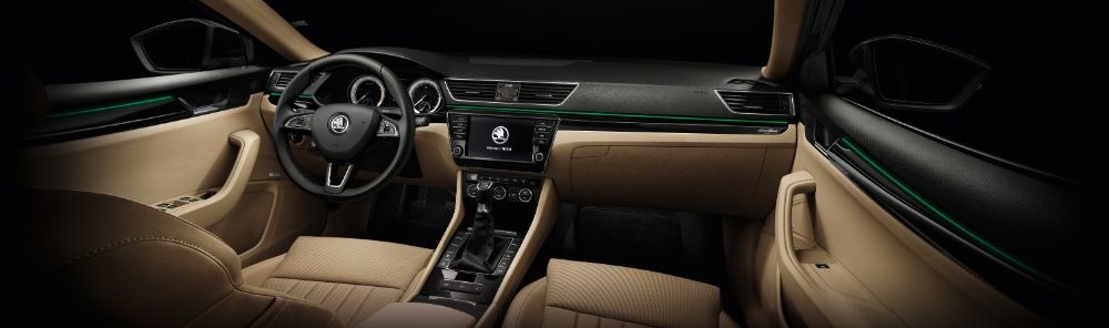 interior skoda superb 3