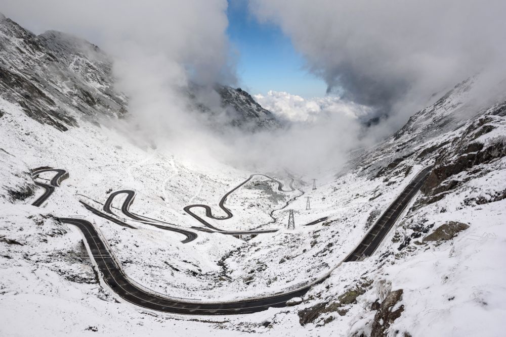 transfagarasan iarna
