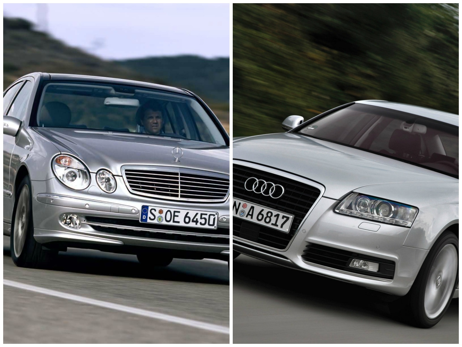 Audi A6 Mercedes Clasa E