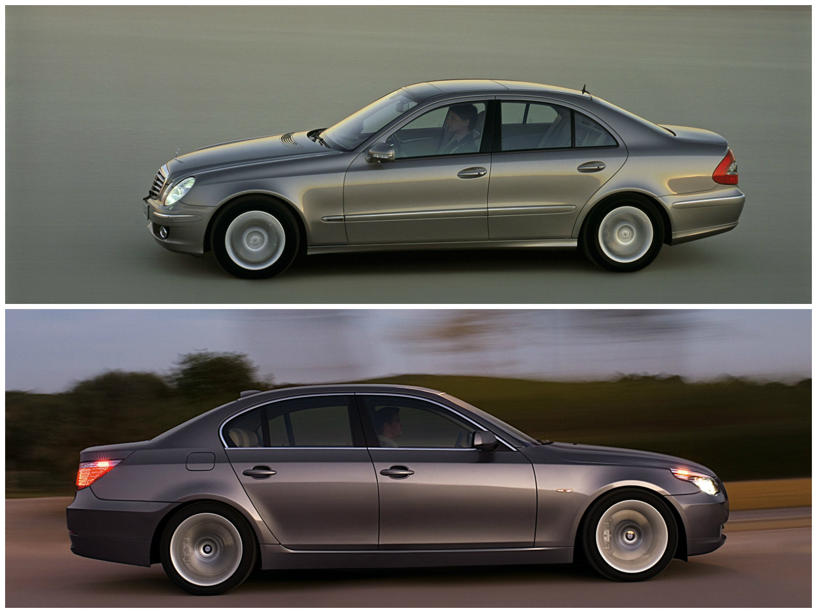 Ce alegi între Mercedes Clasa E W211 şi BMW Seria 5 E60?