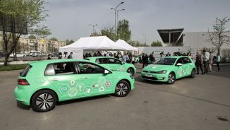Șase mașini electrice au traversat România de la București la Timișoara