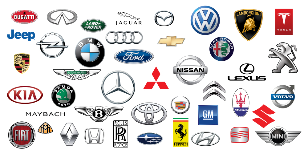 Sigle masini : Ce reprezinta logourile celor mai populare modele